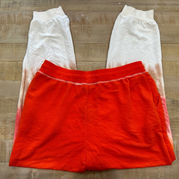 Velvet Heart orange tie dye soft jogger pant bottoms - Picture 5 of 12